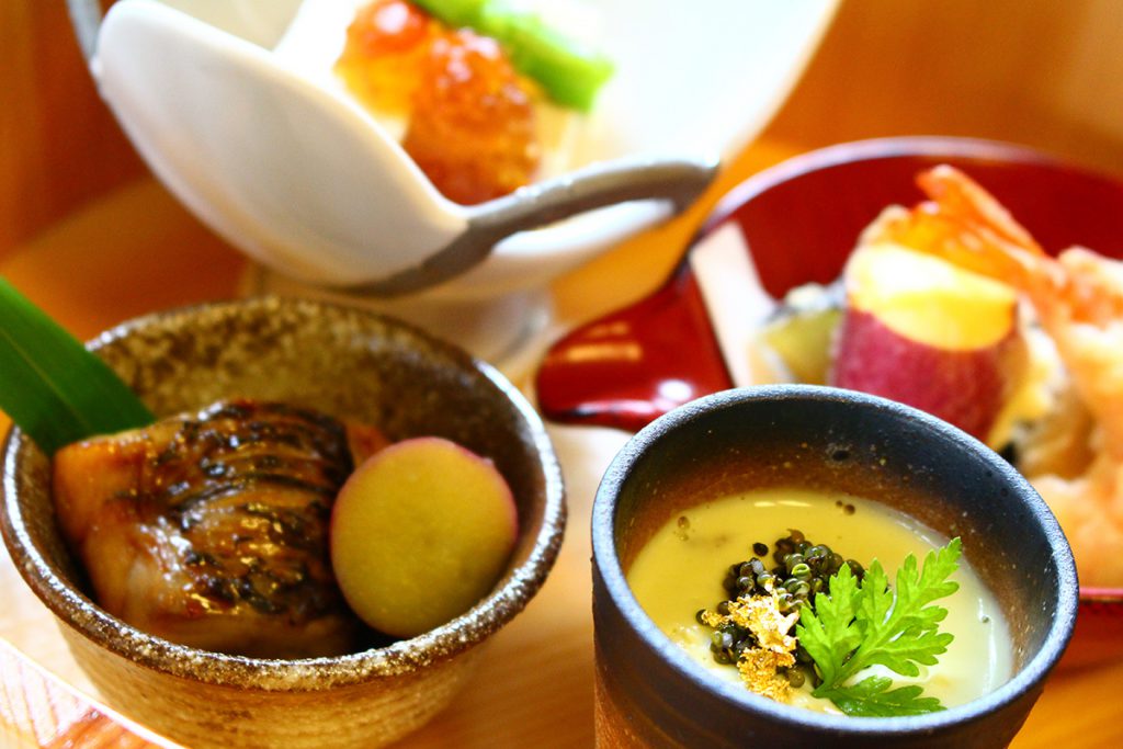清涼な水と空気、土にこだわった料理、それが鎌倉和食