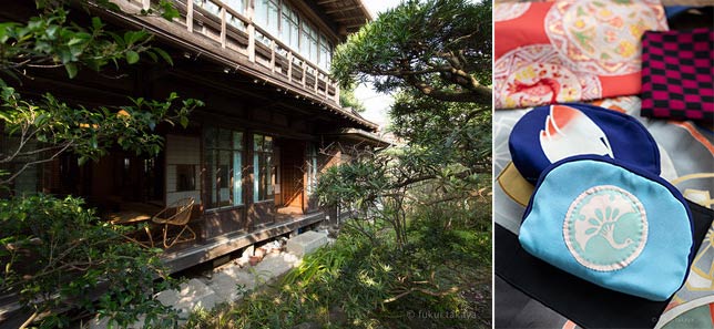 鎌倉駅から長谷観音に向かう道にある木造家屋。古民家スタジオ・イシワタリ