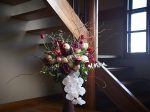 レッドムーン階段下の花